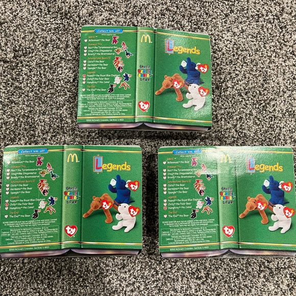 McDonalds teenie beanie legends set - Picture 2 of 2